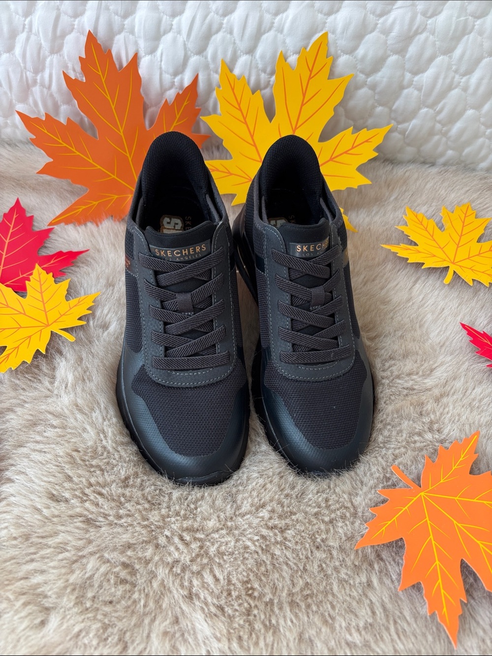 Skechers women Black Athletic Sneakers